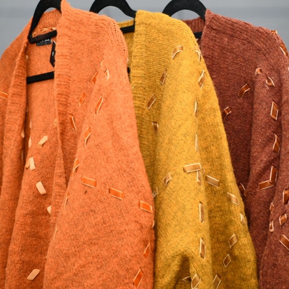 SWEATER CARDIGAN ANNABELLE Ribbon Cardigan - Picture 4 of 4